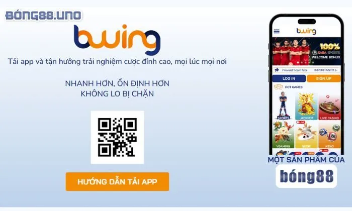 giới thiệu Bong88 Ứng dụng tiện ích với dung lượng nhẹ